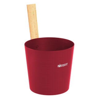 Шайка Эверест алюминий 5л (Red (TG-52))