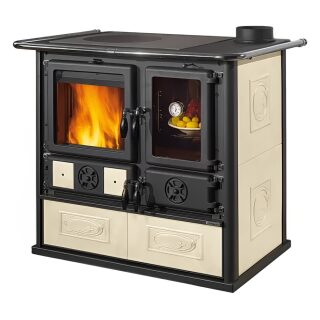 Отопительно-варочная печь La Nordica Rosa Reverse 2.0 Ceramica(Красный (Liberty Bordeaux))