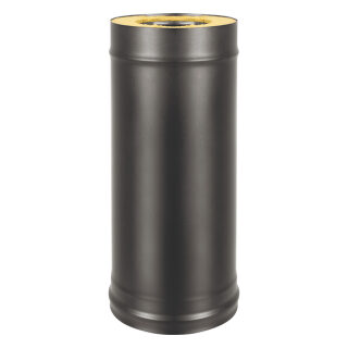 Сэндвич-труба Везувий BLACK (AISI 430/0,8мм) L-1 м(Ø 115/200 мм)