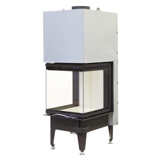 Каминная топка Austroflamm 48x51x51 S3 трехсторонняя(Keramott белый)