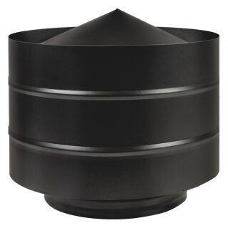 Дефлектор Везувий BLACK (AISI 430/0,5мм)(Ø 115/200 мм)