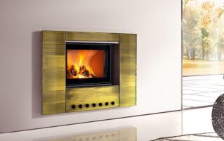 Каминная облицовка Piazzetta VOYAGER(Линейка покрытия Basic, Цвет керамики Bianco Antico)
