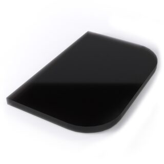 Стекло напольное LK BLACK (под печь)(600х400х8мм)