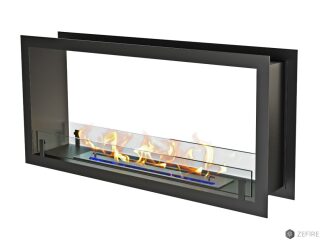 Встраиваемый сквозной биокамин ZeFire Standart 900