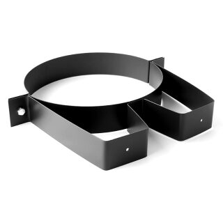 Стеновой кронштейн Везувий BLACK (AISI 430)(Ø 180 мм)