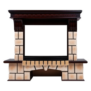 Портал RealFlame Stone Brick 25/25.5 AO(Античный дуб (AO-257))