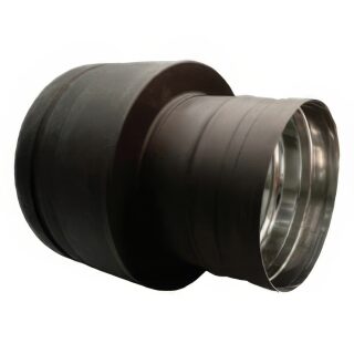 Переходник Schiedel Prima Plus - Permeter ЭСТЕТ 50(Диаметр Ø 250/350 мм, Цвет Серый цвет)