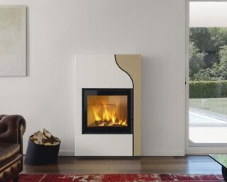 Каминная облицовка Piazzetta MELBOURNE(Линейка покрытия Basic, Цвет керамики Bianco Antico)
