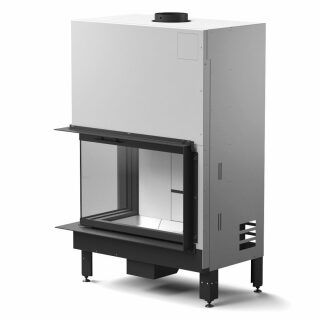 Каминная топка MCZ Plasma 95 dx/sx(dx (угловое стекло левое))