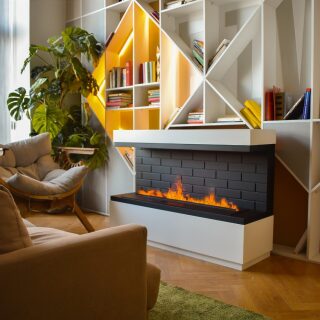 Каминокомплект Schones Feuer Modern с очагом 3D FireLine 1000(Стандартный цвет огня)