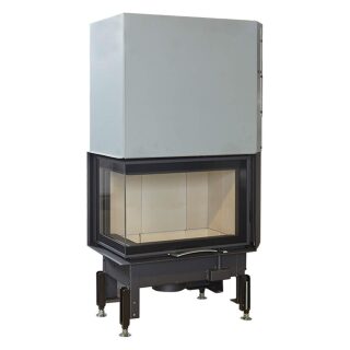 Каминная топка Austroflamm 63х40х42S два стекла(Правый, Keramott белый)