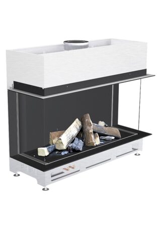 Газовый камин Schmid Ekko G U 100 51(Внутренняя отделка: чёрная, матовая поверхность, без светодиодной подсветки)