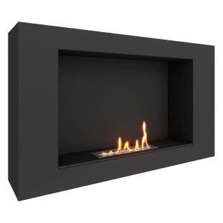 Биокамин SteelHeat WALL LONG 900 LITE(Стекло Без стекла, Стемалит Со стемалитом)