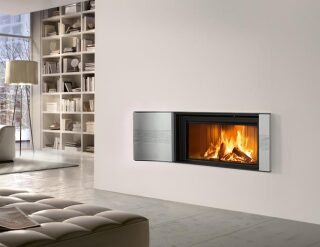Каминная облицовка Piazzetta AMBURGO(Цвет керамики Bianco Antico, Для топок MA 263 / MC 90/44)
