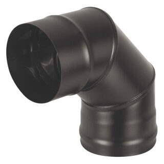 Колено Везувий BLACK (AISI 430/0,8мм) 90°(Ø 200 мм)