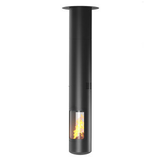 Камин OpenFire Tera(Вращение Поворотный, Стекло 1 дверка)