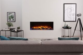 Электрический очаг British Fires New Forest 1200(Signature logs (керамические дрова))