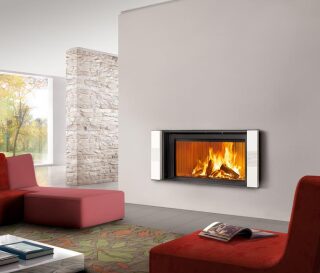 Каминная облицовка Piazzetta FRIBURGO(Цвет керамики Bianco Antico, Для топок MA 260 / MC 70/51)