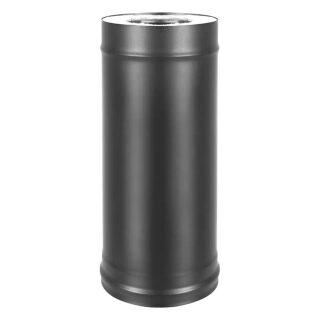 Сэндвич-труба Везувий BLACK (AISI 430/1,0мм, Keralux) L-1 м(Ø 150/250 мм)