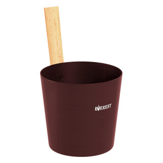 Шайка Эверест алюминий 5л (Dark brown (TG-46))