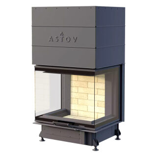 Каминная топка Astov П3С 7057(Футеровка шамот)