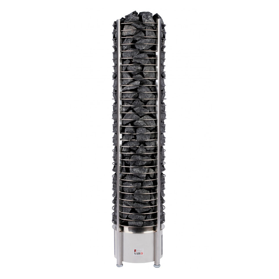Электрическая печь для сауны Sawo Tower Premium TH9-180NS-P (круглая)