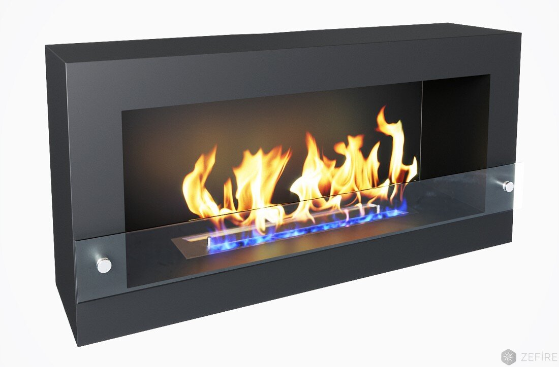 Биокамин Zefire Constant 1200(Цвет Чёрный, Стемалит Без стемалита)