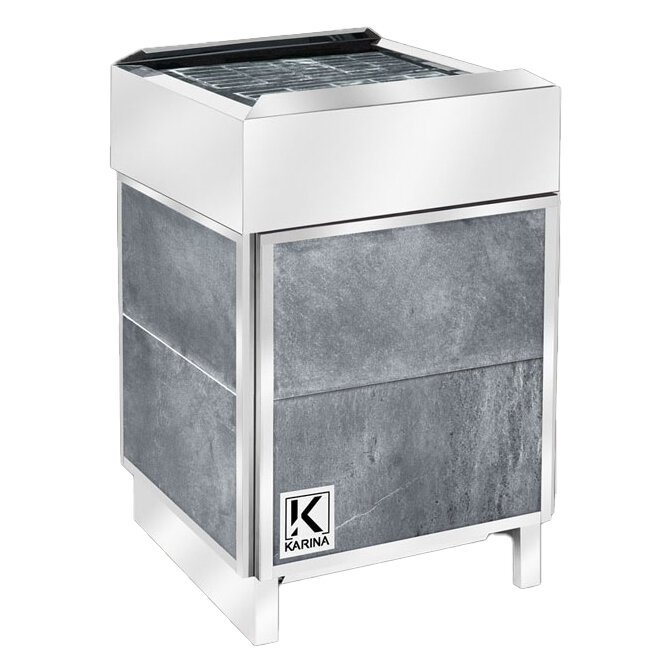 Электрическая печь KARINA Elite 16 кВт 380В в облицовке талькохлорит