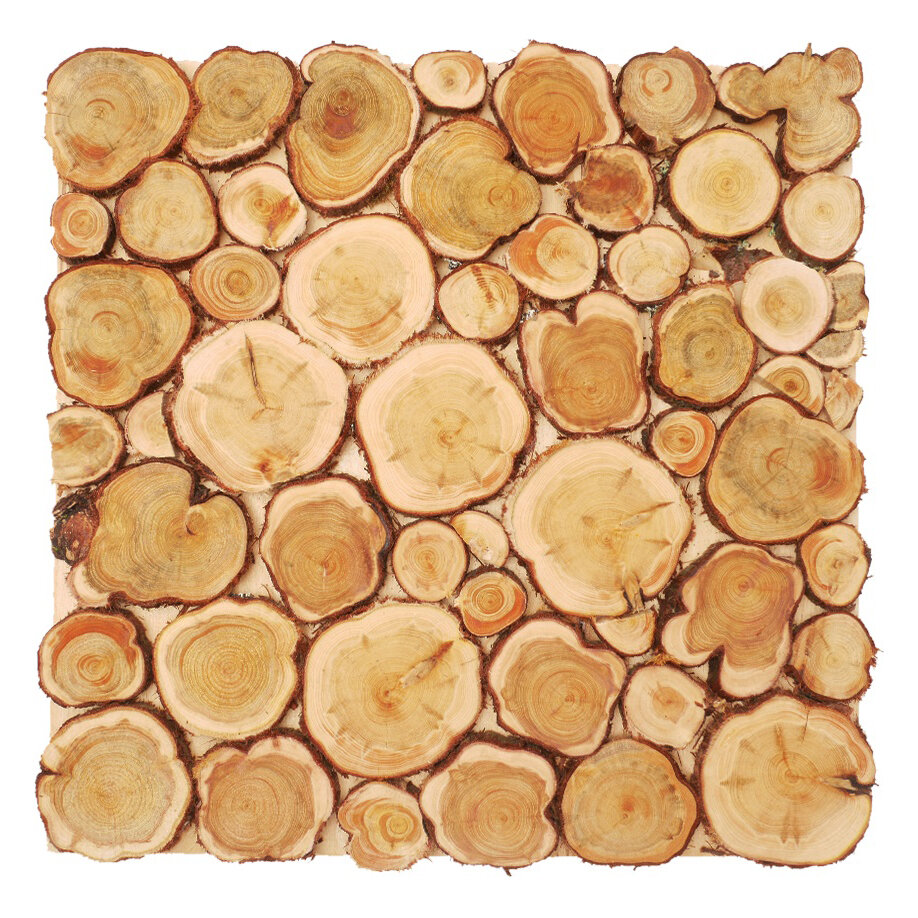 Панно из можжевельника LK 3D(400х400 мм)