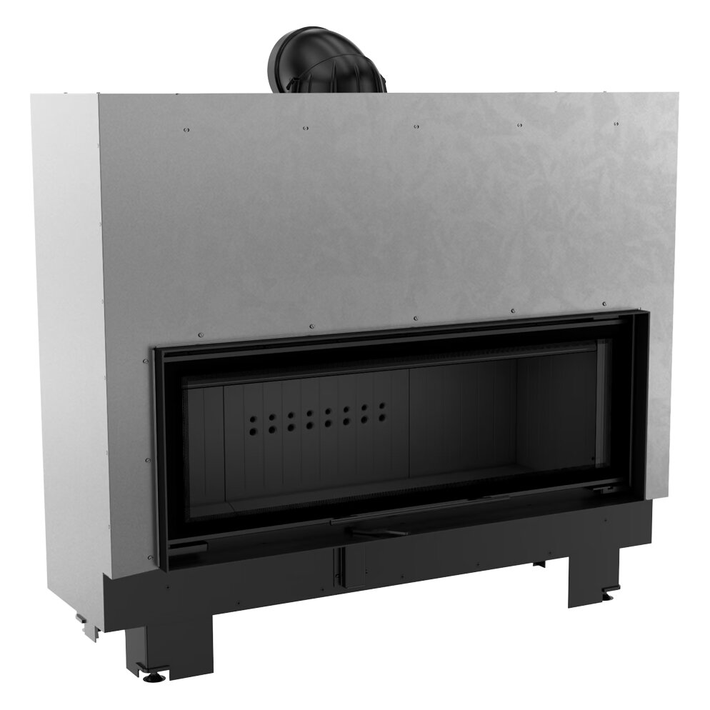 Каминная топка Kratki MB120/G(Черная футеровка)