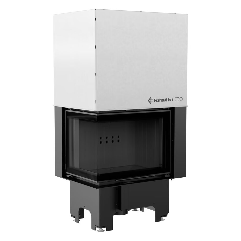 Каминная топка Kratki VNL/610/430/L(Черная футеровка)