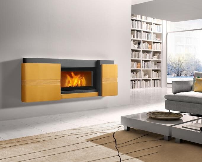 Каминная облицовка Piazzetta Graz(Цвет керамики Grigio Cerato, Для топок MA 264 / MC 120/48)