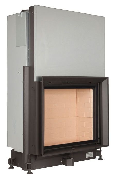 Каминная топка Brunner Stil-Kamin 62/76 К (с подъемом)(Декоративная рама черная)