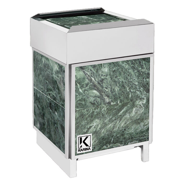 Электрическая печь KARINA Elite 12 кВт 380В в облицовке змеевик
