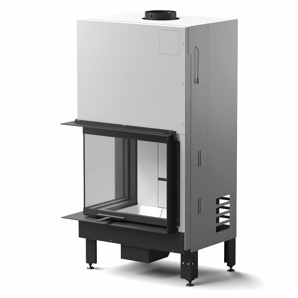 Каминная топка MCZ Plasma 75 dx/sx(dx (угловое стекло левое))