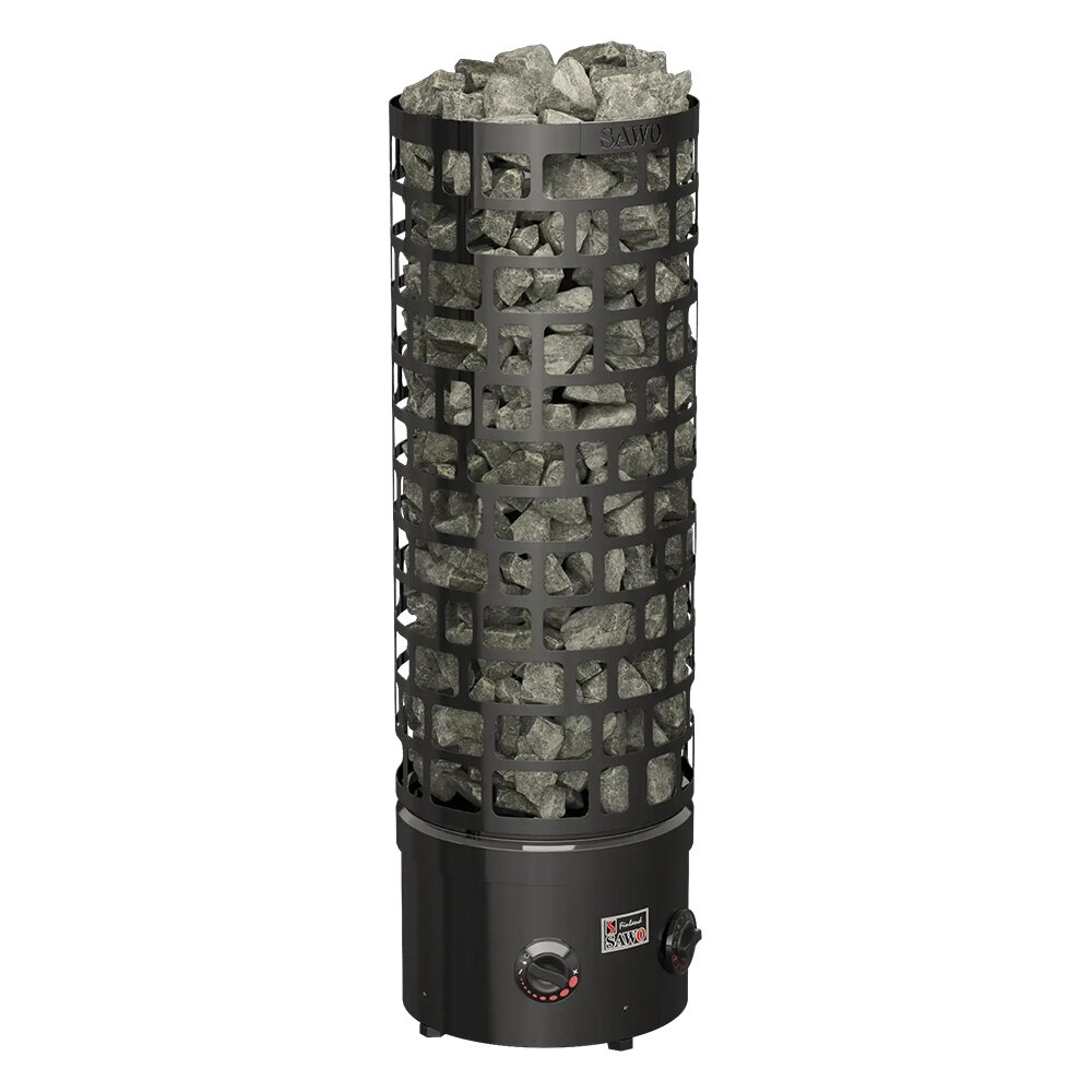 Электрическая печь для сауны Sawo Aries ARI3-90NB-P-C (круглая)