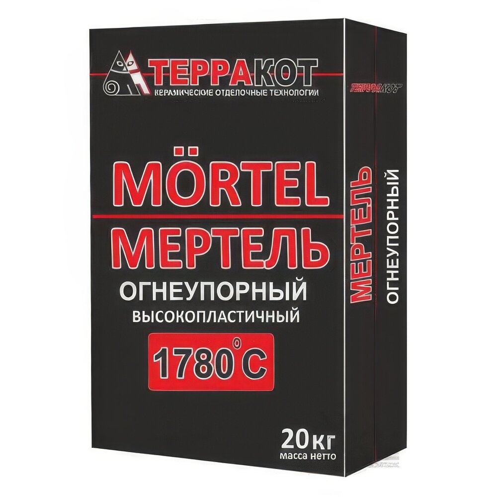 Мертель высокопластичный Терракот, 20 кг