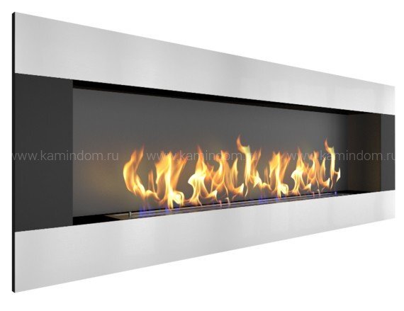 Биокамин Zefire Elliot 1800(Варианты исполнения Horizontal латунный, Стемалит Со стемалитом)