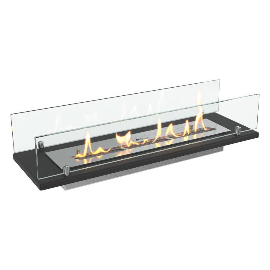 Встраиваемый биокамин SteelHeat Stand 600(Черный)