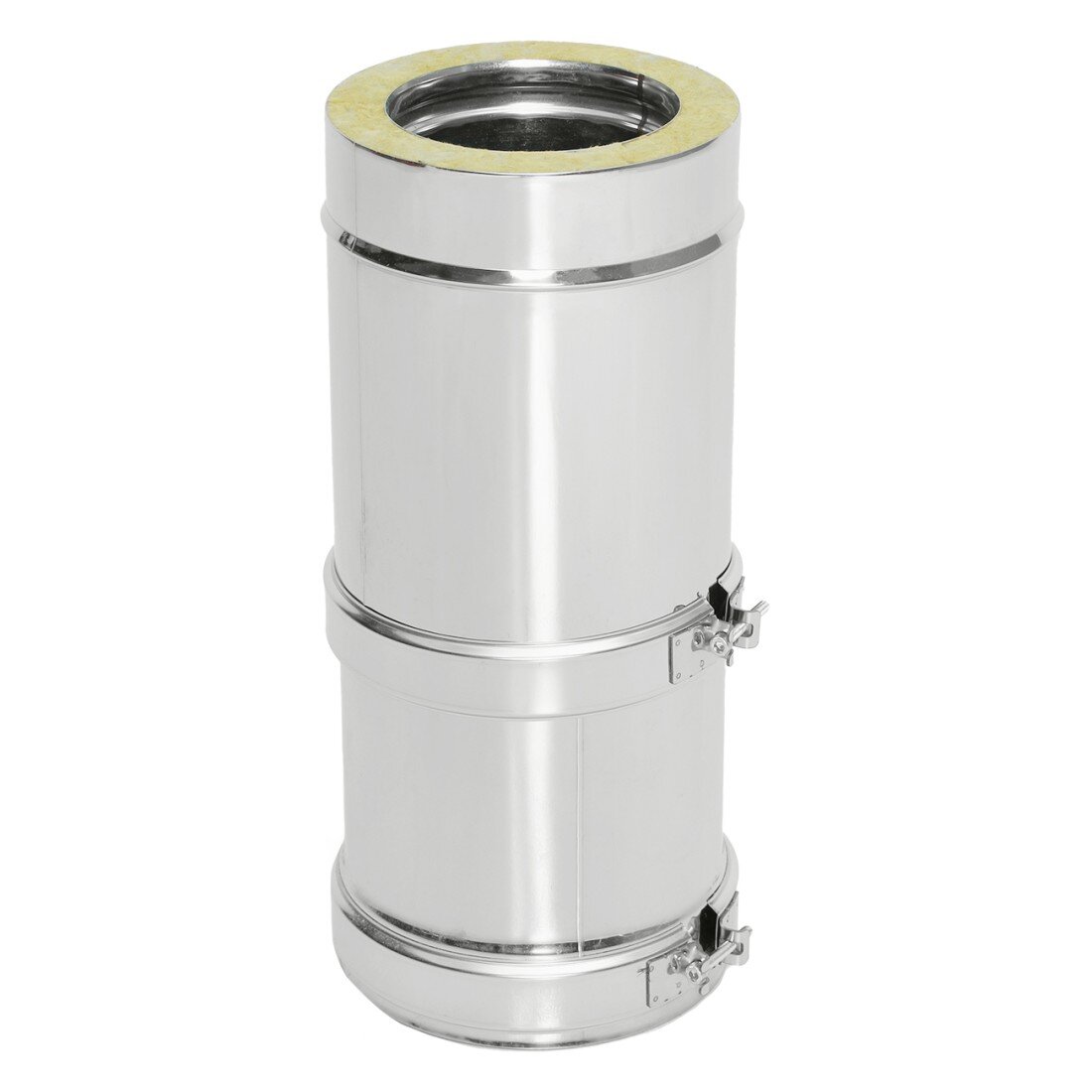 Труба телескопическая ТиС Термо L300-450 ТТТ-Р с хомутом, AISI 316/AISI 304(Ø 120/220 мм)