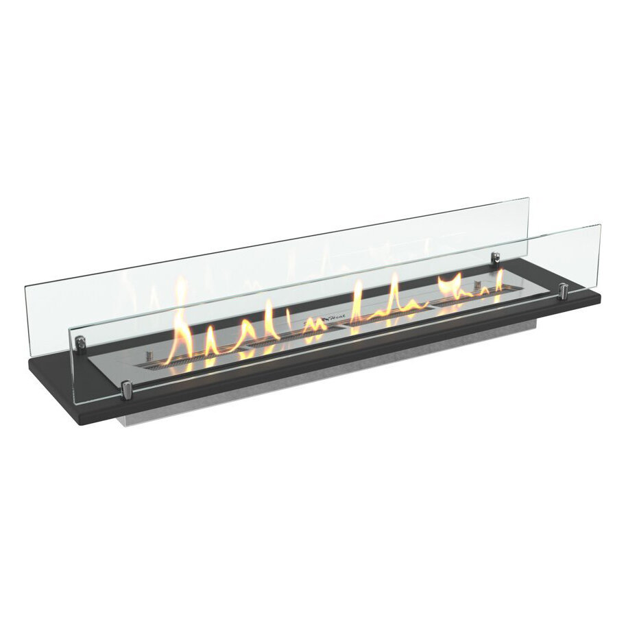 Встраиваемый биокамин SteelHeat Stand 800(Черный)