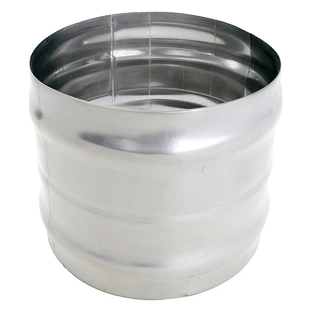 Адаптер Везувий ММ (нержавейка, AISI 304/0,8мм)(Ø 150/150 мм (L-120))