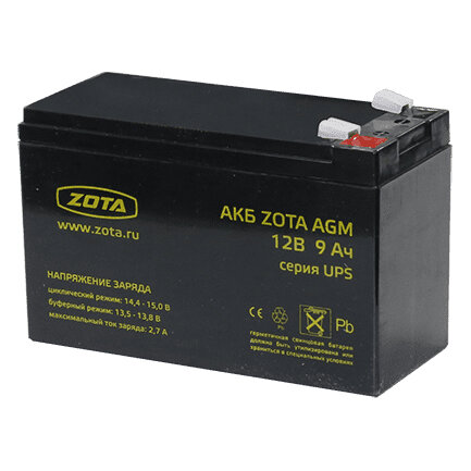 Аккумуляторная батарея ZOTA AGM(18-12)