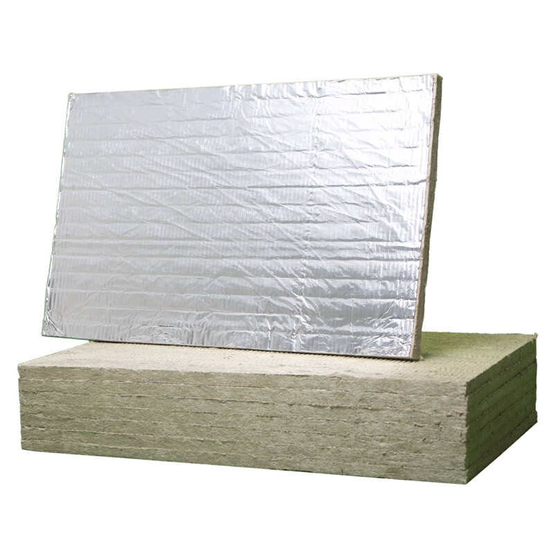 Негорючая вата UMATEX Termo Marine Fire Slab 100 AluCoat (30х600х1200 мм)
