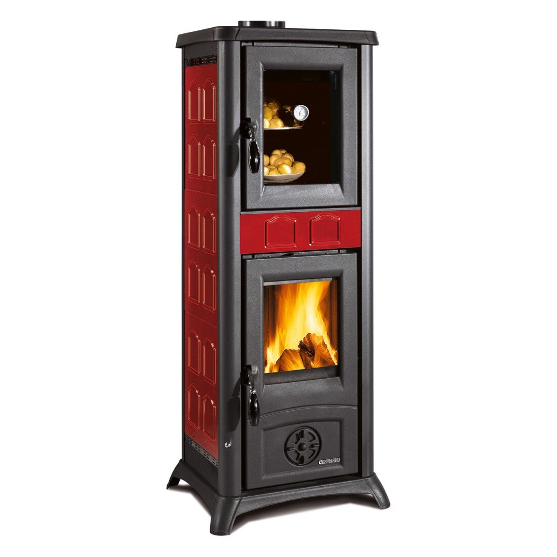 Отопительно-варочная печь La Nordica Gemma Forno(Bianco Infinity (белый))