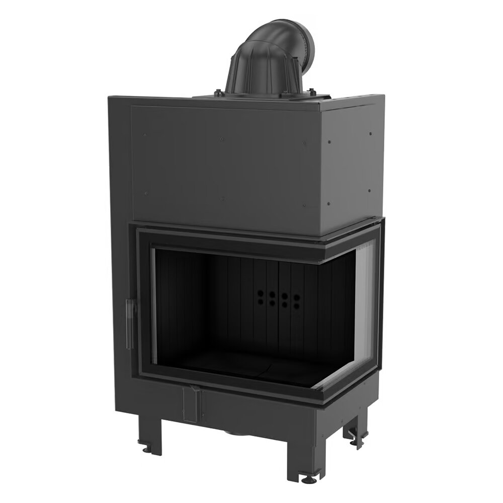 Каминная топка Kratki MBZ/P/BS/SG(Черная футеровка)