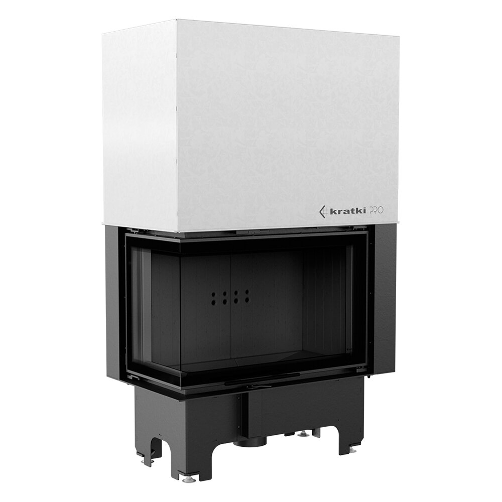 Каминная топка Kratki VNL/810/410/L(Белая футеровка)