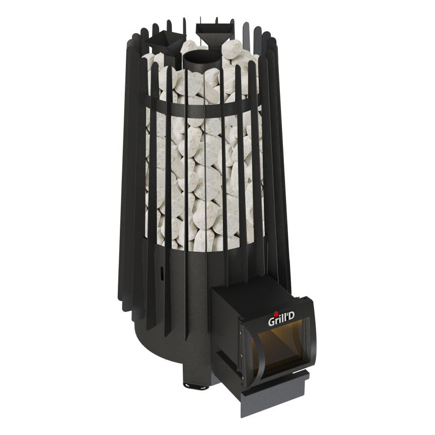 Печь для бани Grill-D Cometa Vega 180 Long(Нержавеющая сталь (Pro))