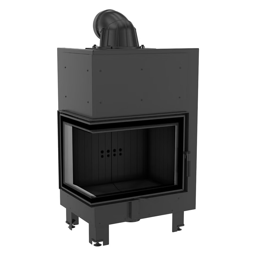 Каминная топка Kratki MBZ/L/BS/SG(Черная футеровка)