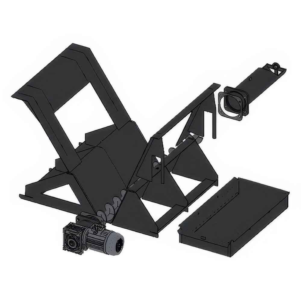 Комплект золоудаления Zota Robot Black (без ящика)(Модель котла 200, 250)